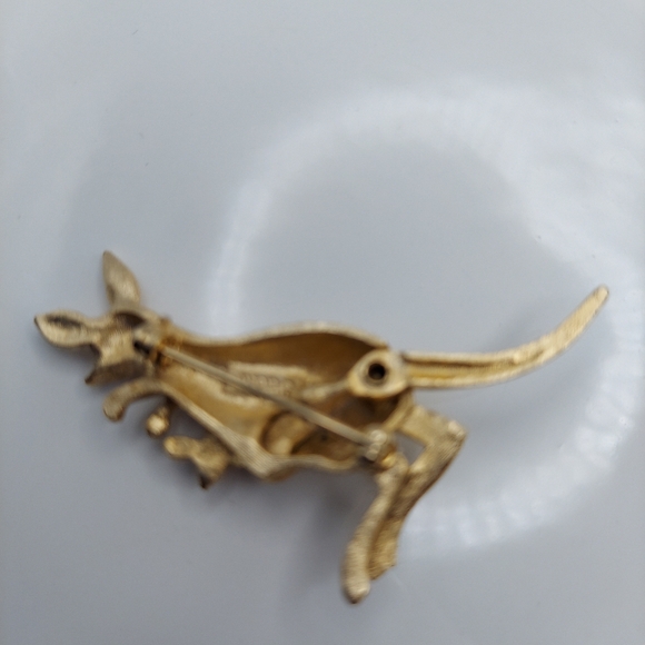 Avon Vintage Kangaroo & Joey, tail is movable! - Picture 5 of 8